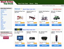 Tablet Screenshot of blackfridaytopdeals.com